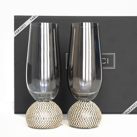 Crystal Wine Glasses Set