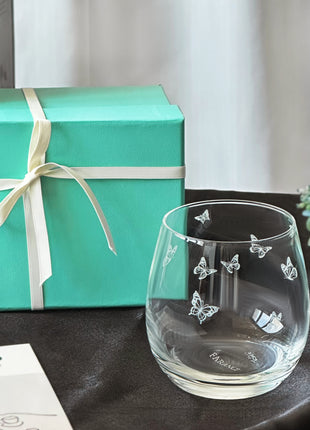 Butterfly Glassware Gift Set