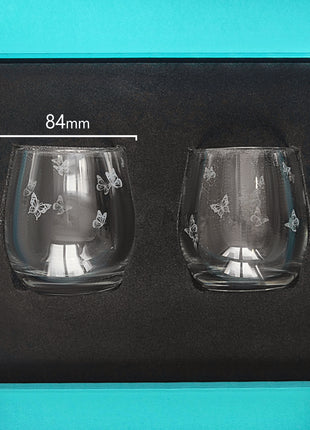 Butterfly Glassware Set