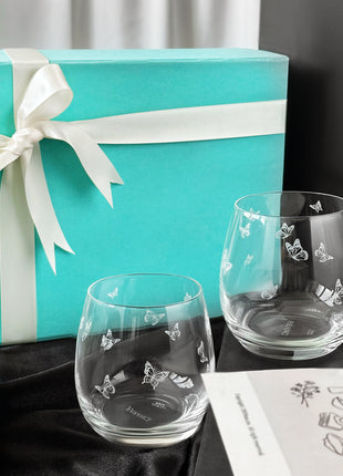 Butterfly Glassware Set