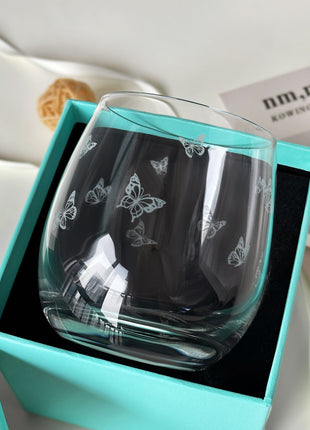 Butterfly Glassware Gift Set