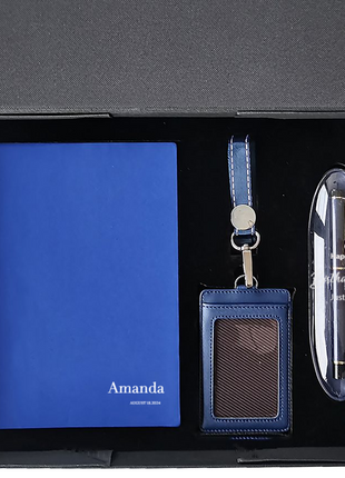 Executive Blue Gift Set